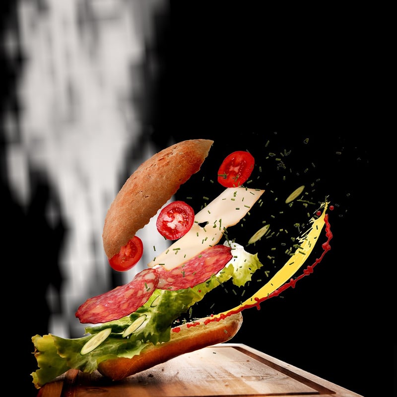 Deconstructed Gourmet Plate